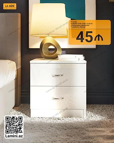 Ev və bağ: LA MINI tumbası - Model: Tumba (yataq otağı üçün) - Ölçülər: E 40 × H — 1