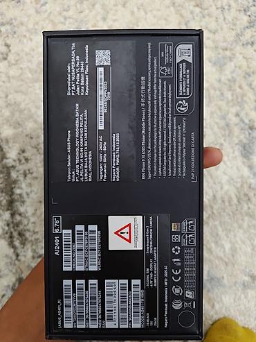 игровой телефоны: Asus ROG Phone ZS600KL, Б/у, 512 ГБ, цвет - Черный, 2 SIM — 4