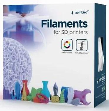 Druga oprema za računare i laptopove: PLA filament za 3D štampače – 1,75 mm, kotur 1 kg Opis: - Materijal — 18