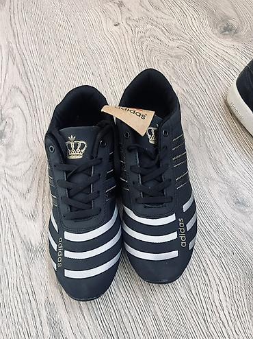 обувь больших размеров женская: Мужские кроссовки, 38.5, Adidas, Новый, цвет - Черный — 2