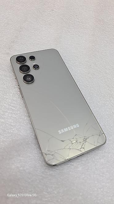 Мобильные телефоны и аксессуары: Samsung Galaxy S24 Ultra, Б/у, 256 ГБ, цвет - Серый, 2 SIM — 8
