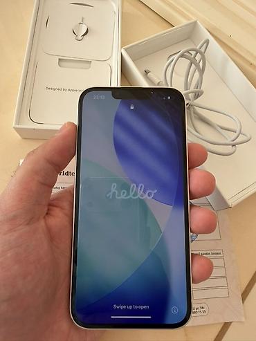 Apple iPhone: IPhone 13, 128 GB, Starlight — 9