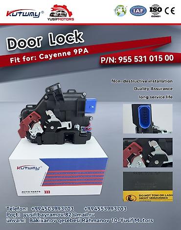 door: Məhsul: Qapı qıfılı (Door Lock) – KUTWAY, YUSIF MOTORS Təyinat: - — 1
