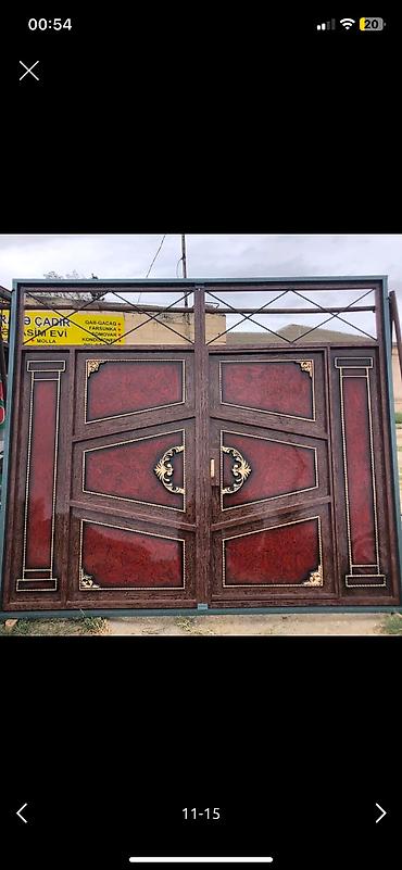 Həyət darvazaları: Her nov qapıların sıfarısı — 5