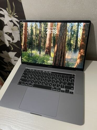 Ноутбуки: Ноутбук, Apple, 16 ГБ ОЗУ, Intel Core i9, 16 ", Б/у, Для работы, учебы, память SSD