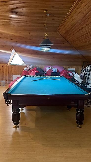 biliyard stolu: Bilyard masası – Rus biliardı üçün klassik model - Ölçü: iri ölçülü — 3