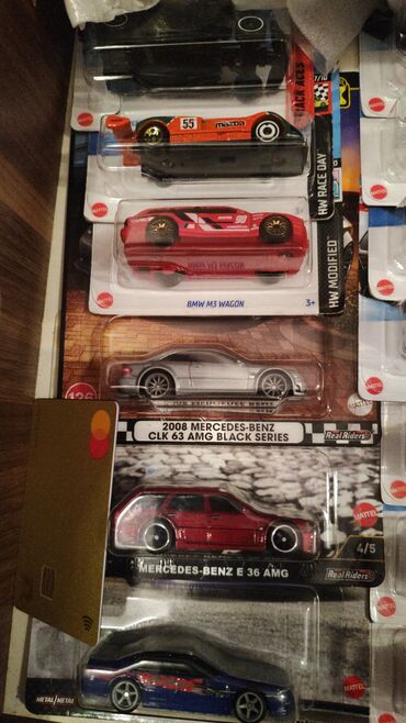 Avtomobil modelləri: Hot Wheels kolleksiya die-cast modelləri – blister qablaşdırmada — 2