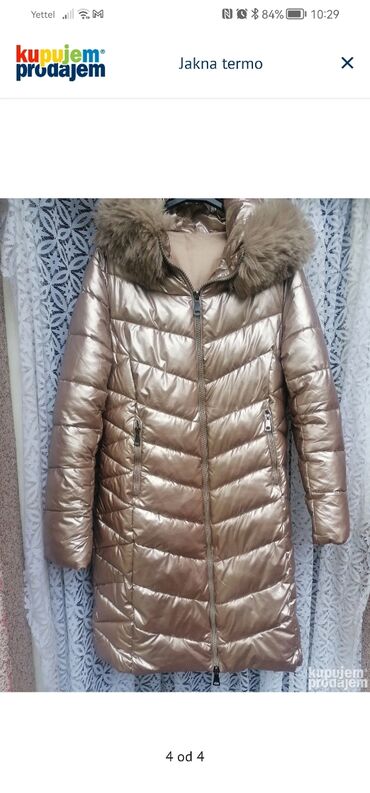 svileni kompleti zara: Zara, M (EU 38), Sa postavom, Krzno
