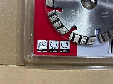 slikar tapi: EDT Eurodima Industrial – Kombinovani dijamantski rezni disk 115 mm - — 1