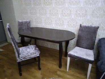Комплекты столов и стульев: Б/у, Азербайджан