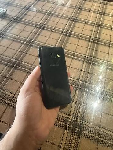 note 7 samsung: Samsung Galaxy A3 2017, 16 GB, rəng - Qara, Barmaq izi — 1