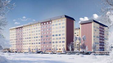 Продажа квартир: 1 комната, 44 м², Элитка, 1 этаж