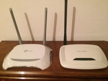 router modem: Iki router biri tezedi,iwlenmeyib,biride iki uc ay iwlenib.Kocmekle