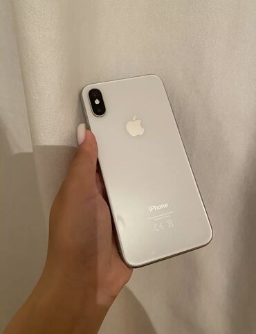 IPhone X, 64 GB, Ağ, Face ID