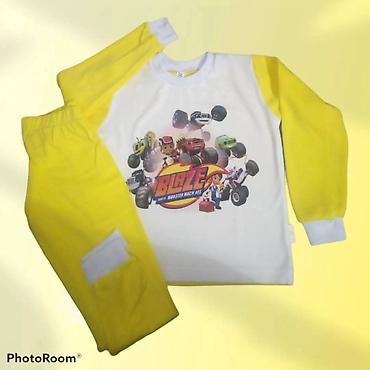 Pidžame: Dec pidzama Vel 2-8 Cena 2100 din Moze kombinacija boja stampe imena — 23