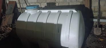 Баки: Plastik su çəni - Material: Qalın divarlı polietilen - Həcmi — 1
