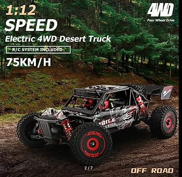 oyuncaq mator: Wltoys 124016 RC car. Sinifnin en guclu motorlarindan biri ile techiz — 5