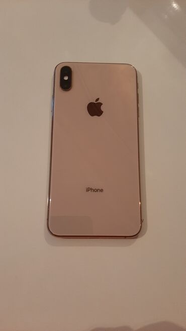 lalafo telefonlar iphone: IPhone Xs Max, 64 GB, Matte Gold, Face ID