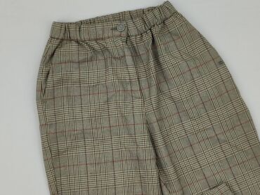 reserved spodnie z eko skóry: PULL&BEAR, Material trousers for women, size M (EU 38)