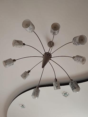 smart lovhə: Çılçıraq, 10 və daha çox lampa, Metal — 4