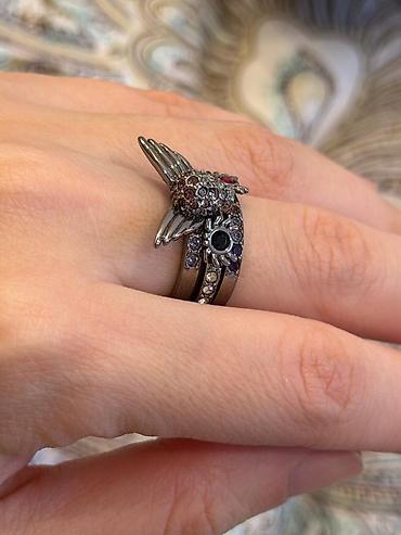 Zərgərlik əşyaları: Dəstə daxildir: Üzük, Swarovski, 1 g — 3