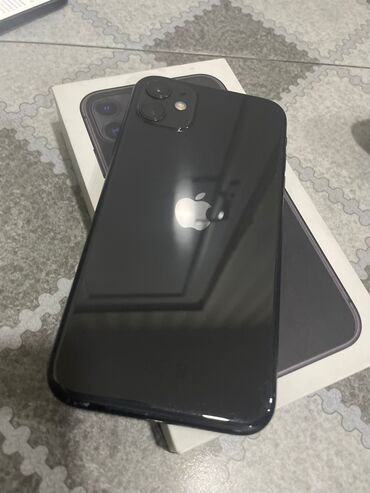 Apple iPhone: IPhone 11, 64 ГБ, Black Titanium, С документами, Беспроводная зарядка