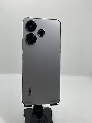 Уюлдук телефондор жана аксессуарлар: Redmi, Redmi 13, Колдонулган, 128 ГБ, түсү - Боз, 2 SIM — 4
