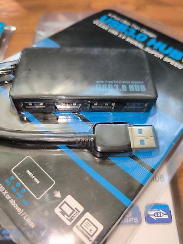 Другие комплектующие: USB-хаб USB 3.0 + 3xUSB 3.0 Black с разъемом дополнительного питания — at lalafo.kg — 3 Другие комплектующие: USB-хаб USB 3.0 + 3xUSB 3.0 Black с разъемом дополнительного питания — — 3