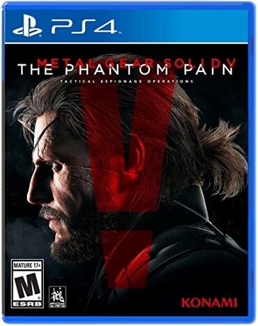 oyun diskləri: Ps4 metal gear solid 5 phantom pain