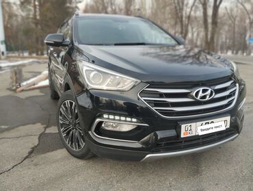 hyundai кроссовер: Hyundai Santa Fe: 2016 г., 2 л, Автомат, Дизель, Кроссовер