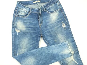 jeansowe legginsy damskie: Jeans, M (EU 38), condition - Good