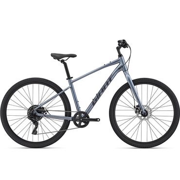велосипеди с ручкой: Велосипед Giant Cypress 3 - 2022 (black) Рама: ALUXX-Grade Aluminum