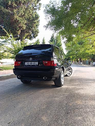 avtomobil ehtiyat hisseleri opel astra: BMW X5 (E53) 2004. 3. Benzin. Probeq 138.000 orjinal– qara eksteryer — 1