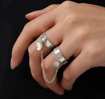 srebrni kais za haljine: Prstenje novo, podesivo