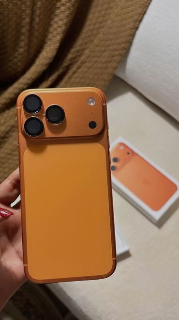 новый смартфон: IPhone 17 Pro Max, Жаңы, 512 ГБ, Кабель, 100 %