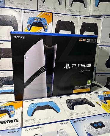 ps5 aksesuar: Sony PlayStation 5 Pro oyun konsolu - 4K 120 Hz dəstəkli, HDR görüntü — 1
