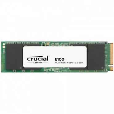 Hard diskovi, eksterni diskovi: Crucial E100 NVMe M.2 SSD - Tip: Interni SSD - Interfejs: PCIe Gen4 — 1