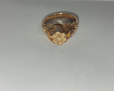 старинное кольцо: Золотое кольцо СССР, проба 583, размер 17. вес 4.84 грамм. Редкое