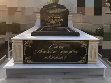 Başqa xidmətlər: İstənilən məzar daşlarının hazırlanması, qurulması, çatdırılması — 4