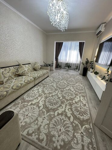 квартира в аренду в оше: 3 бөлмө, 68 кв. м, 105-серия, 5 кабат, Дизайнердик ремонт