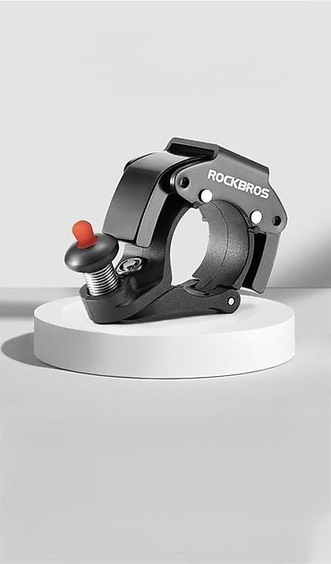 Велоаксессуары: 🚴🏻‍♂️Звонки ROCKBROS Каска - Компактный звонок в форме строительной — 12