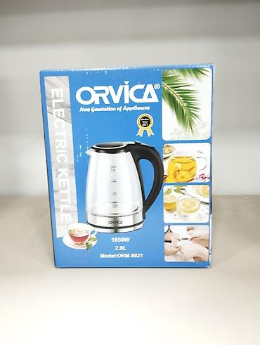 Техника для кухни: Elektrikli şüşə çaydan Orvica 8021 2L 1850W . 🆕Bütün məhsularımız — 2