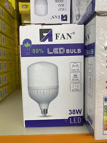 лампачка: Светодиодная лампа FAN LED Bulb 38W - Мощность: 38 Вт - Тип: LED - — 1