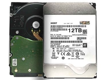 Noutbuklar üçün örtük və çantalar: Daxili Sərt disk (HDD) > 8 TB, 7200 RPM, 3.5", Yeni