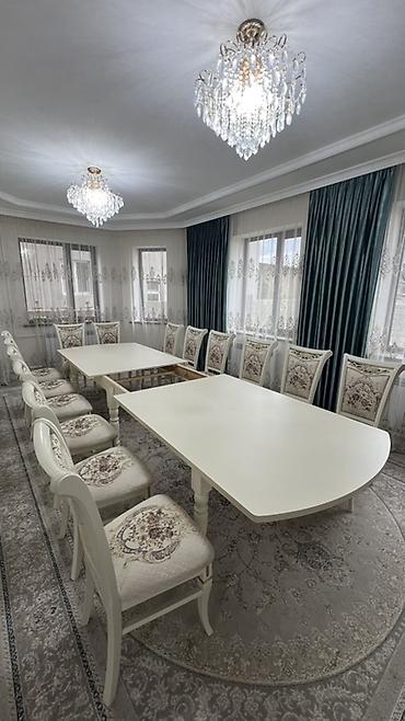 study table: Стол и стул для зала, Б/у, Самовывоз, цвет - Бежевый — 3