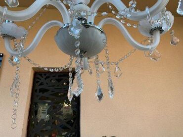 RS - Antique Chandeliers: Stilski kristalni luster - POVOLJNO - MOGUĆ PREVOZ Stanje kao na — 9