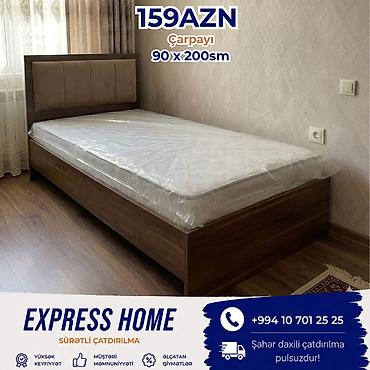 Yeni, Təknəfərlik çarpayı, Bazasız, Matras ilə, Siyirməsiz, Azərbaycan lalafo.az -da Yeni, Təknəfərlik çarpayı, Bazasız, Matras ilə, Siyirməsiz, Azərbaycan
