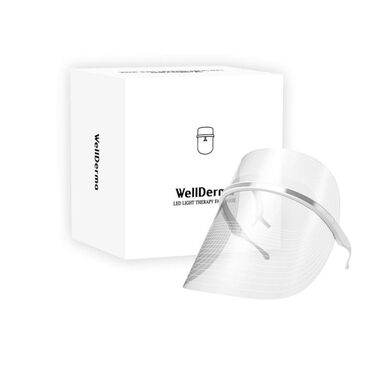 маска для краски: Well Derma LWD Light Therapy Face Mask – это высокотехнологичная