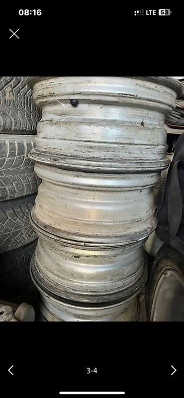 work r18: Литые Диски R 16 BMW, Комплект, отверстий - 5, Б/у — 3
