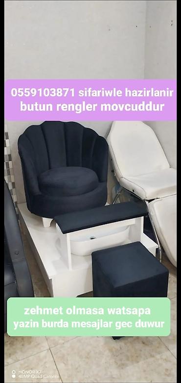 Salon, tibbi mebel: Yeni, Pedikür kreslosu — 2